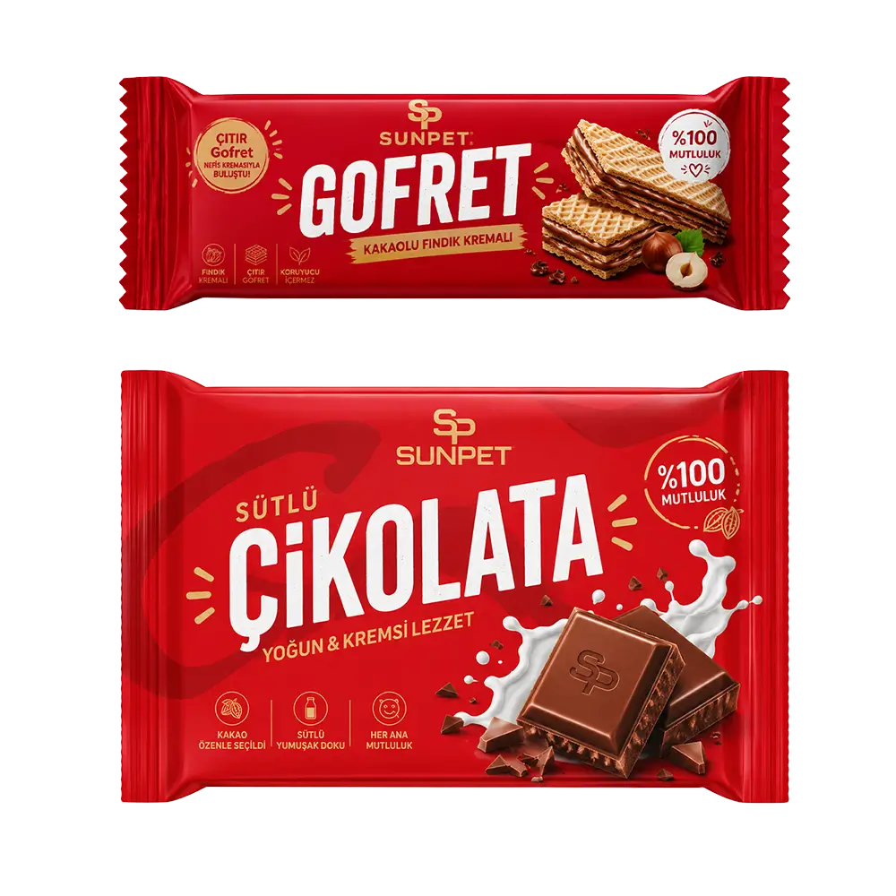 Çikolata & Gofret Ambalajları